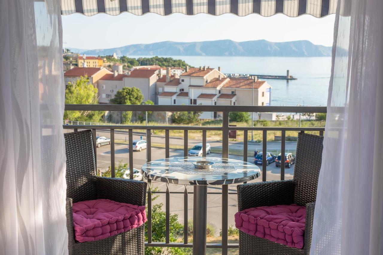 Apartmán Beautyful Sea View 6 Luxury Studio Danijela Senj  Exteriér fotografie